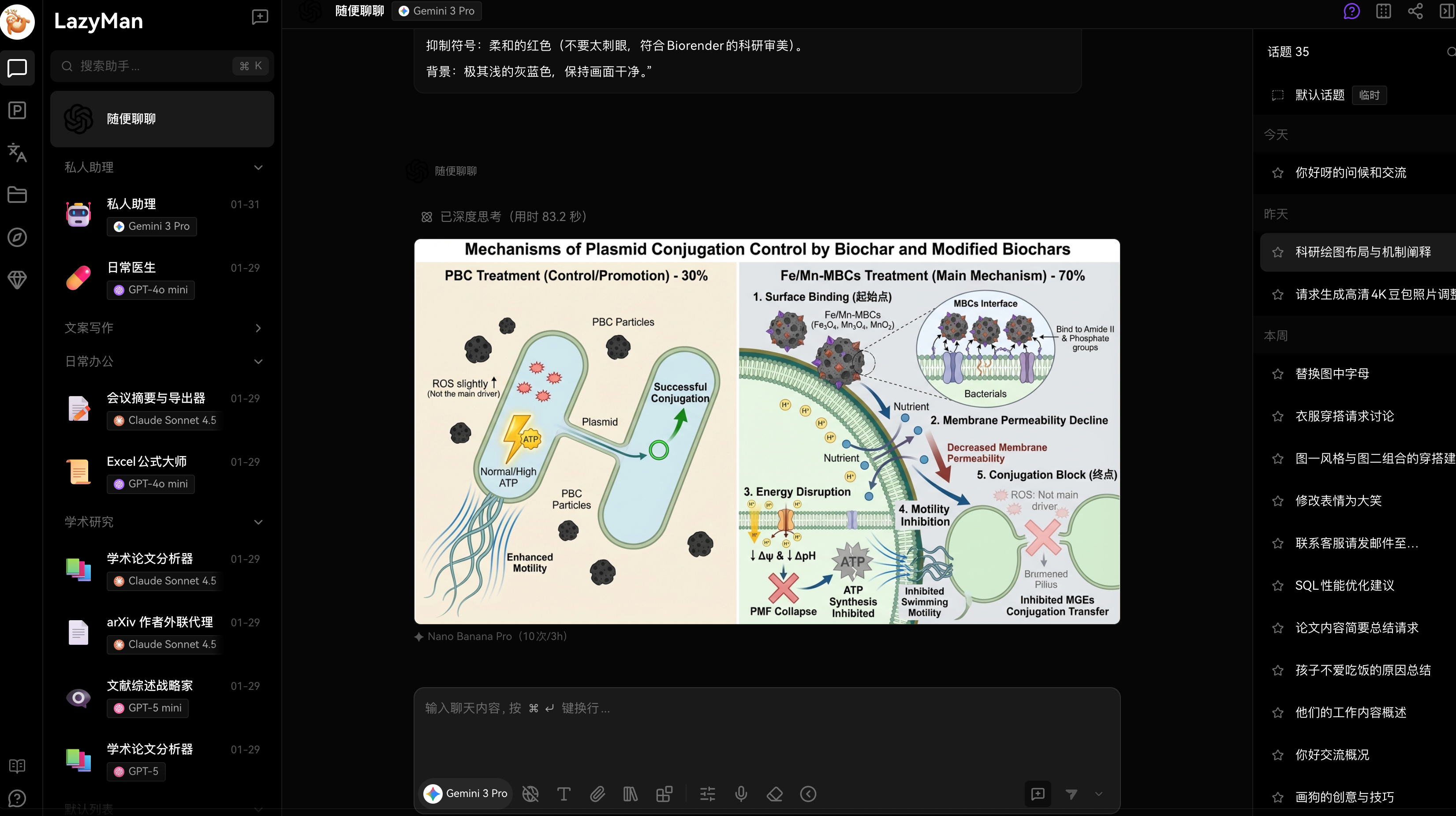 LazyManChat 界面演示